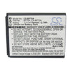 Premium Battery for Samsung Aq100, Dv100, Dv101, Dv150, 3.7V, 740mAh - 2.74Wh