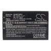 Premium Battery for Fujifilm Finepix 603, Finepix F10, 3.7V, 1800mAh - 6.66Wh