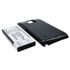 Premium Battery for Samsung Galaxy Note 4, SM-N910W8, SM-N910R4 with black back cover 3.85V, 6400mAh - 24.64Wh