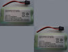 Battery for Bell South, Panasonic, Hhr-15f2g1, Kx-tg2000b(handset), 2.4V, 800mAh - 1.92Wh