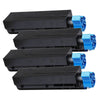 Compatible Okidata 44992405 Black Toner Cartridge - Economical Box