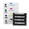Compatible HP 125A CB540A CB541A CB542A CB543A Toner Cartridge Combo BK/C/M/Y - Moustache®