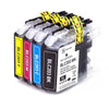 Compatible Brother LC-203 Ink cartridge Combo High Yield BK/C/M/Y - Economical Box