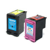 Remanufactured HP 60XL CC641WN CC644WN Black and Color Ink Cartridge Combo High Yield - G&G™