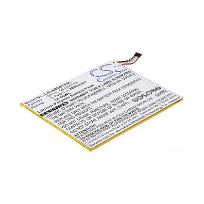 Battery for Amazon Kindle Fire HD 10, Kindle Fire HD 10.1, SR87CV 3.7V 3800mAh