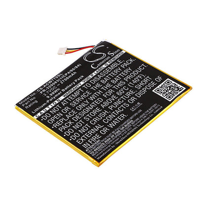 Battery for Acer Iconia One 7 B1-770 3.7V 2700mAh