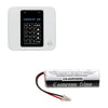 Battery for ADT Power Master 360 Wireless Siren Alarm, Power Master 360R Wireless Siren Alarm 3.6V 4000mAh