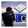 Battery for AgfaPhoto Realishot DC5200 3.7V 450mAh