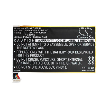 Battery for Amazon Kindle HDX 7.0, Kindle Fire HD 3rd, Kindle Fire HD 2013 3.7V 4400mAh