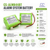 Battery for 2GIG 2GIG-GCX, GC2 Panel, Edge Panel 7.2V 2000mAh