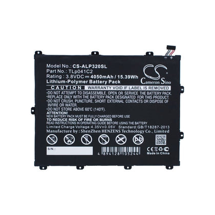 Battery for AT&T Trek HD, Alcatel Trek HD, Alcatel One Touch POP 8 3.8V 4050mAh
