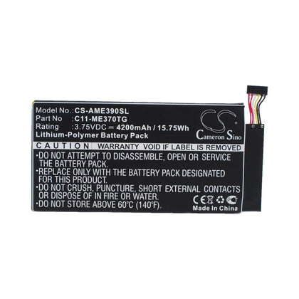 Battery for Asus ME370TG 3.75V 4200mAh
