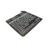 Battery for Google Nexus 7 HD, Google NEXUS7CVZW, Google Nexus 7 2nd 3.8V 3950mAh