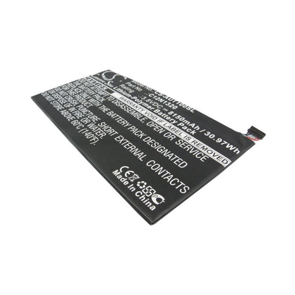 Battery for Asus T100, T100T, T100TA 3.8V 8150mAh