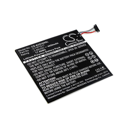 Battery for Asus ZenPad Z300CNL, ZenPad 10 Z300CNL, ZenPad C 7.0 P01Z 3.85V 4650mAh