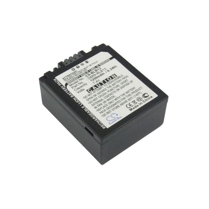 Battery for Panasonic Lumix DMC-G1, Lumix DMC-G2, Lumix DMC-G1A 7.4V 1250mAh