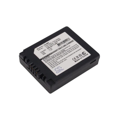 Battery for Panasonic DMC-FZ2, DMC-FZ3, DMC-FZ4 7.4V 680mAh