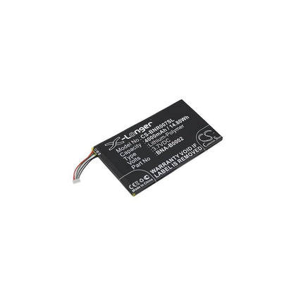 Battery for Barnes & Noble BNRV400, BNTV400, NOOK HD 7 tablet 3.7V 4000mAh