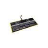 Battery for Barnes & Noble BNTV600, Ovation, NOOK HD+9 3.7V 6000mAh