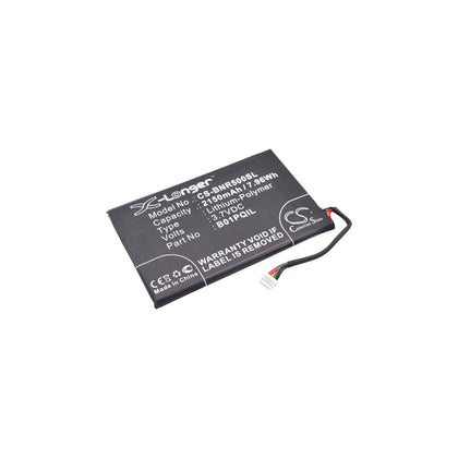 Battery for Barnes & Noble Glowlight WiFi, Nook Glowlight 3.7V 2150mAh