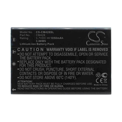 Battery for Creative DiVi CAM 428 Portable MP3 Player 3.7V 1050mAh