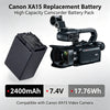 Battery for Canon FS10, FS11, FS20 7.4V 2400mAh