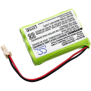 Battery for GE 26401, Aastra BE3850, Bell South GH9457 3.6V 700mAh