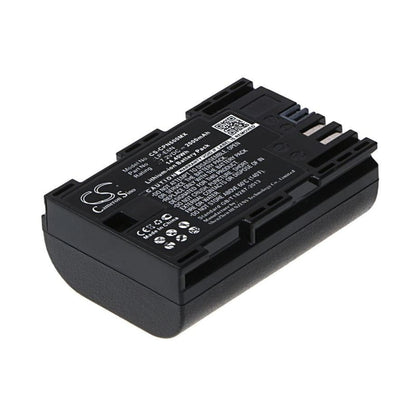 Battery for Canon EOSR6, EOS 6D, EOS 7D 7.2V 2000mAh