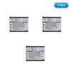Battery for Casio Exilim EX-ZR50, Exilim EX-ZR55, Exilim EX-ZR60 3.7V 1050mAh