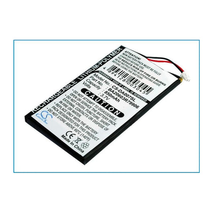 Battery for Creative Zen Neeon, Zen Neeon 2, Zen Neeon DAP-MD0005 3.7V 850mAh