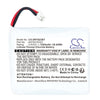 Battery for Delta Dore BP CLT 8000 Tyxal+, Bat CLT 8000 TYXAL+, WILPA2369B for CLT 8000 TYXAL+ 3.6V 7200mAh