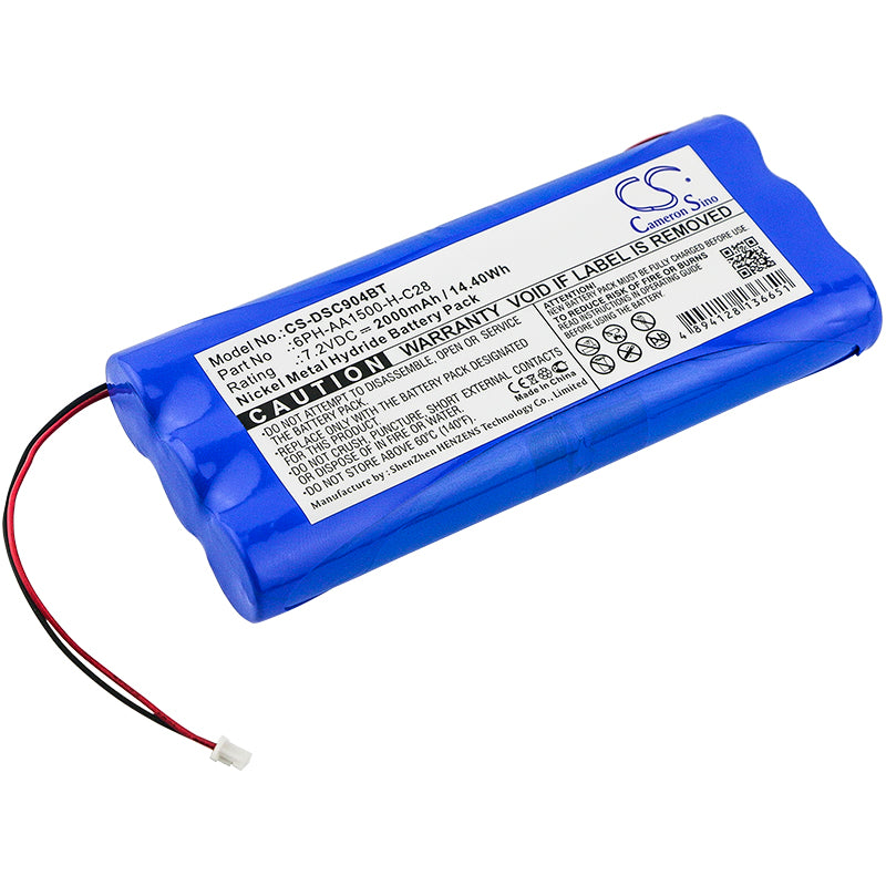 Premium Alarm Battery For Direct, Sensor 17-145a, Powerseries security system Ni-MH 7.2v, 2000mah - 14.40wh