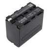 Battery for Sony NP-F930, NP-F950, NP-F960, NP-F970 7.4V 6600mAh