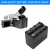 Battery for Sony NP-F930, NP-F950, NP-F960, NP-F970 7.4V 6600mAh