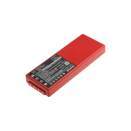 Battery for HBC BA14061, FUB10AA, FUB10XL 6V 2000mAh