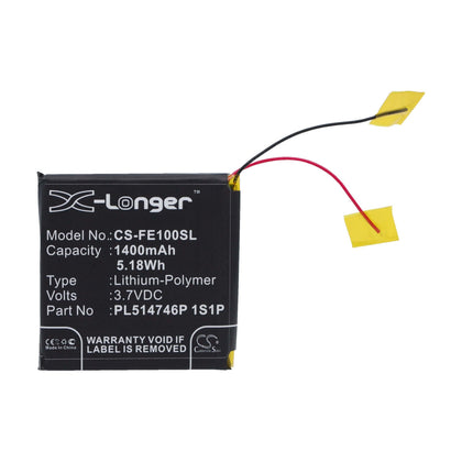 Battery for Fiio E10, Fiio E10K, Fiio E11K 3.7V 1400mAh