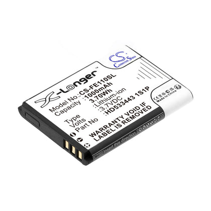Battery for Fiio E11, Technaxx Musicman BT-X1, Technaxx Musicman MA Soundstation 3.7V 1000mAh