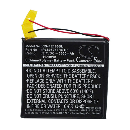 Battery for Fiio E18 3.7V 3000mAh