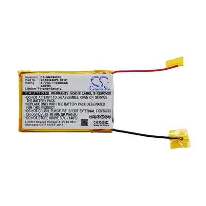 Battery for Grundig MPixx 8000, MPixx 8400, MPixx 8800 3.7V 1050mAh