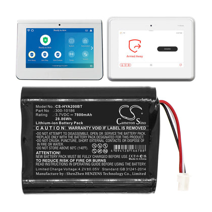 Battery for ADT Command ADT5AIO, Honeywell Pro 7 3.7V 7800mAh