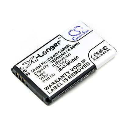 Battery for Honeywell 70e, 75e, SL22 3.7V 1250mAh