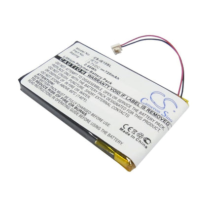 Battery for iRiver E10, E10CT, IRI-E10 3.7V 720mAh