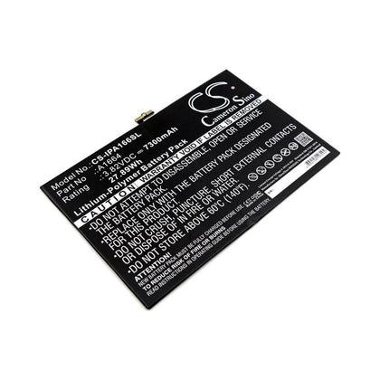 Battery for Apple iPad 6.3, iPad 6.4, iPad 10.2 3.82V 7300mAh