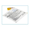 Battery for Apple iPod Nano G3 4GB, iPod Nano G3 8GB, iPod Nano 3rd 4GB 3.7V 400mAh — CS-IPNA3SL