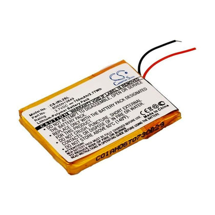 Battery for iRiver 1LP4BLK, 1LP4PNK, 1LP4WHT 3.7V 750mAh