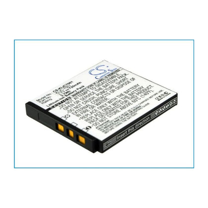 Battery for Kodak M893IS, EasyShare M320, EasyShare M340 3.7V 720mAh