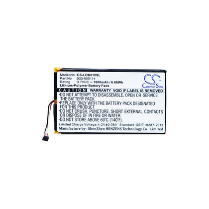 Battery for Logitech K810 Illuminated Keyboard 3.7V 1500mAh