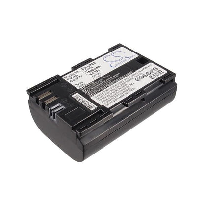 Battery for Canon EOSR6, EOS 6D, EOS 7D 7.4V 1800mAh