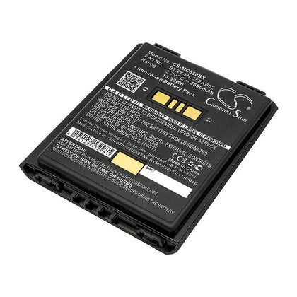 Battery for Symbol MC55, MC5574, MC5590 3.7V 3600mAh