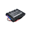 Battery for Fukuda Denshi FC700A, Denshi FC 700A 12V 3000mAh